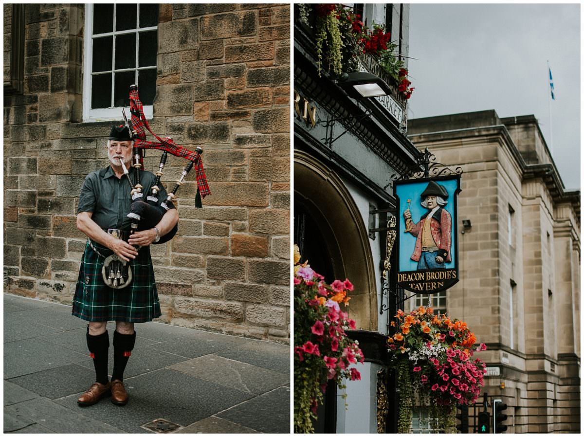 Edinburgh wedding photography locations