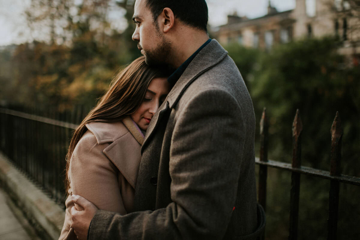 Secret proposal and engagement photos in Scotland