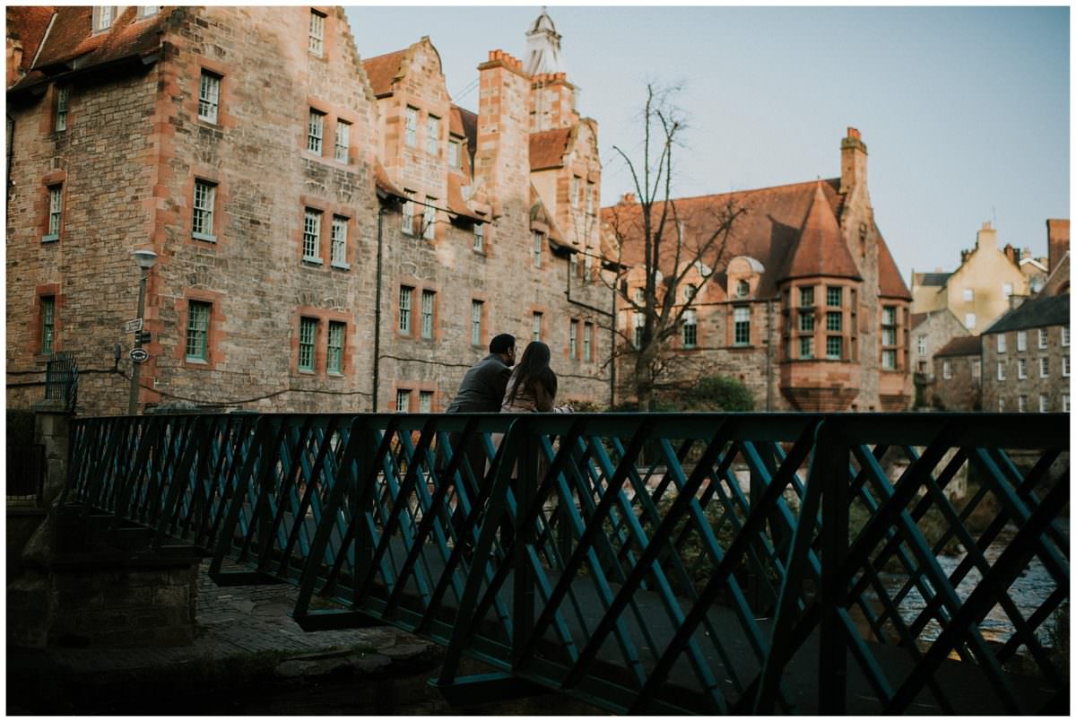 Secret proposal Stockbridge - Edinburgh photographer