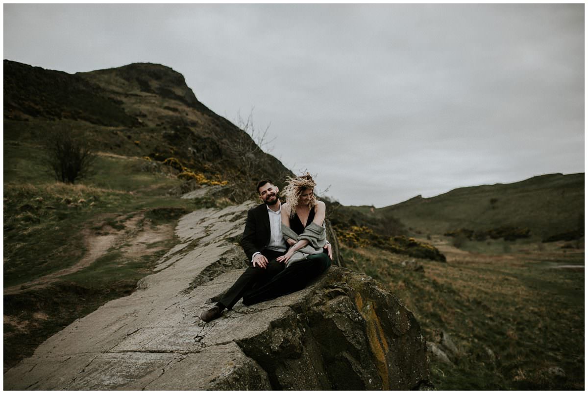 Edinburgh Pentland Hills elopement