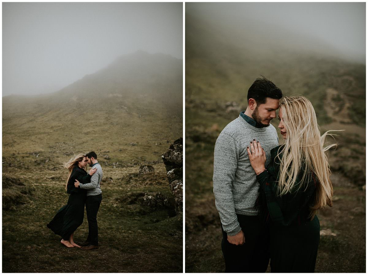 Isle of Skye wedding photography - Quiraing Scotland photoshoot