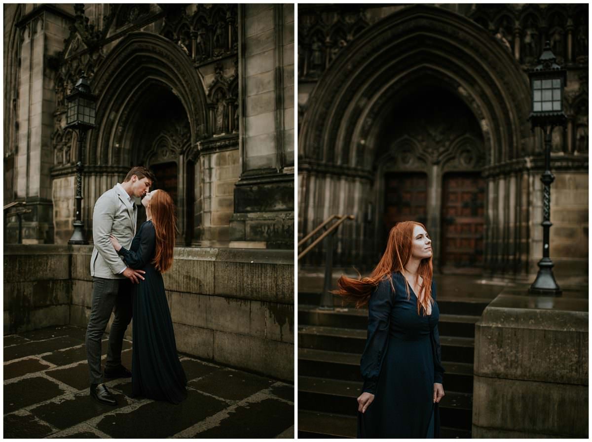 Victoria Street photoshoot - Edinburgh wedding photographer