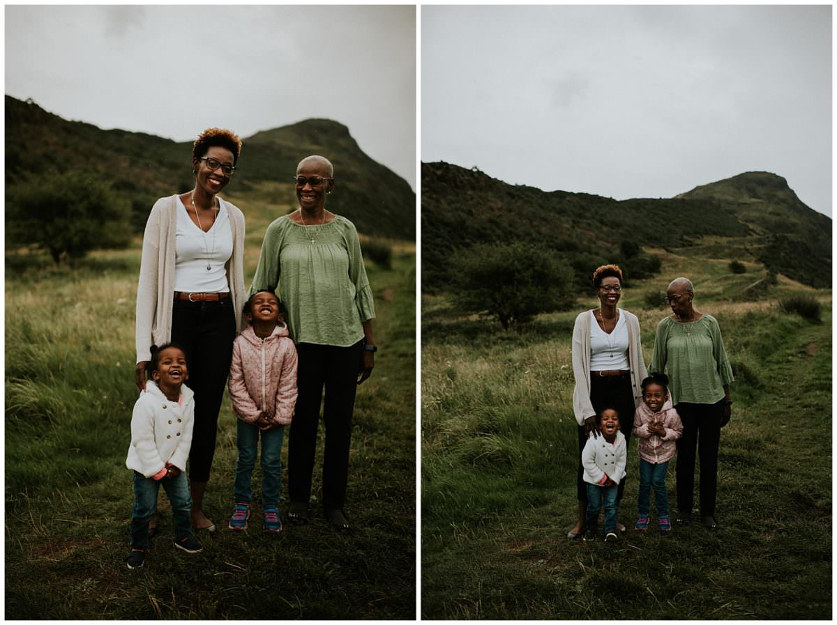 Holyrood Park Edinburgh family photography - Edinburgh family photographer