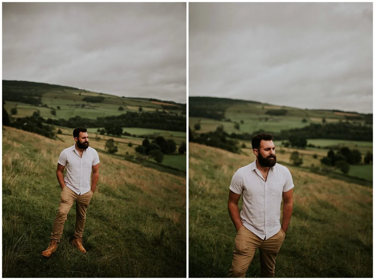 Peak District engagement photoshoot - Peak District photographer