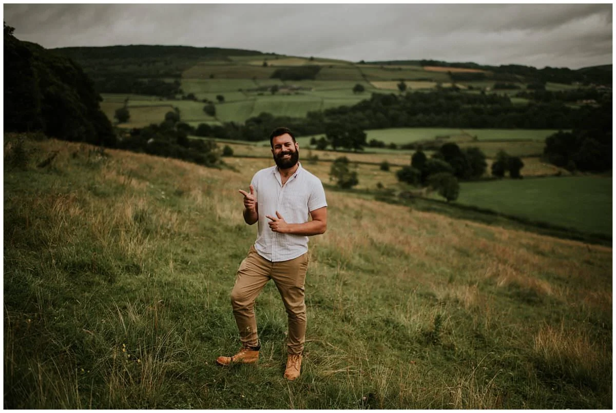 Peak District engagement photoshoot - Peak District photographer