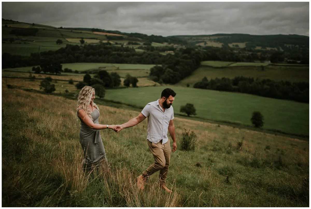 Peak District engagement photoshoot - Peak District photographer