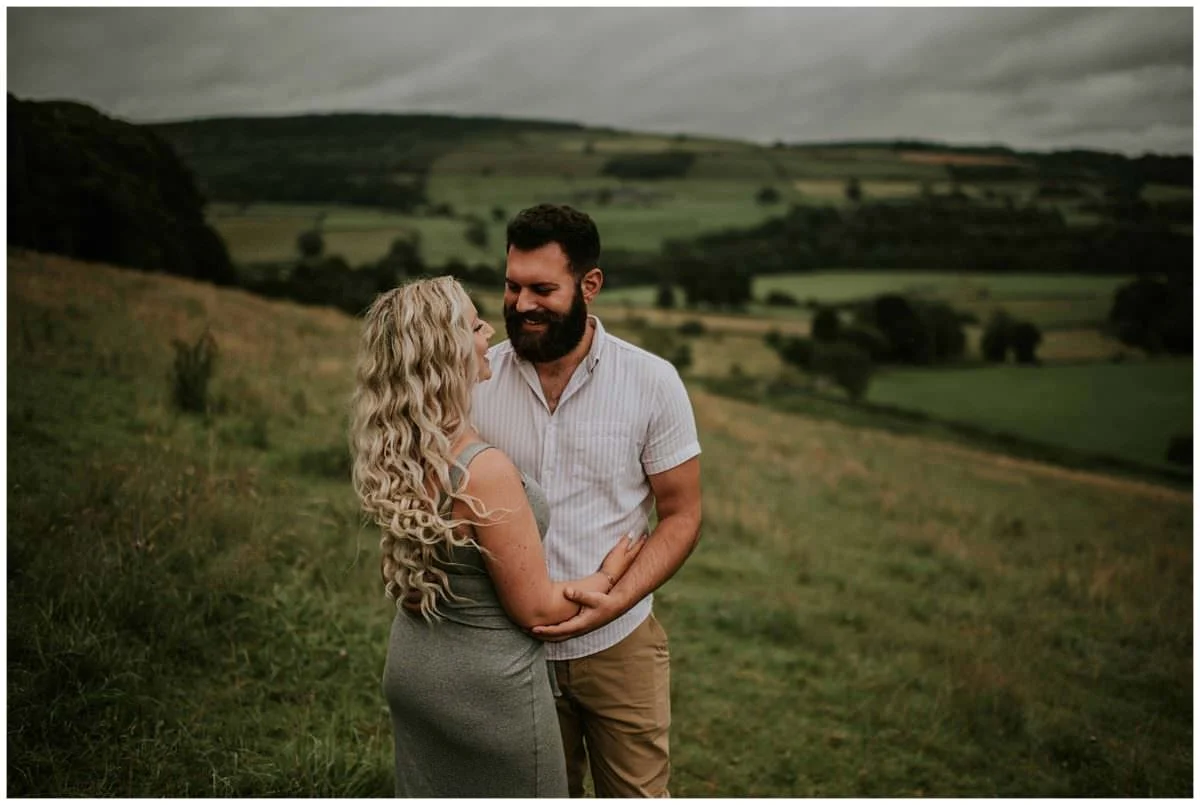 Peak District engagement photoshoot - Peak District photographer