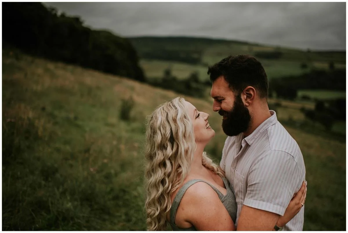 Peak District engagement photoshoot - Edinburgh photographer