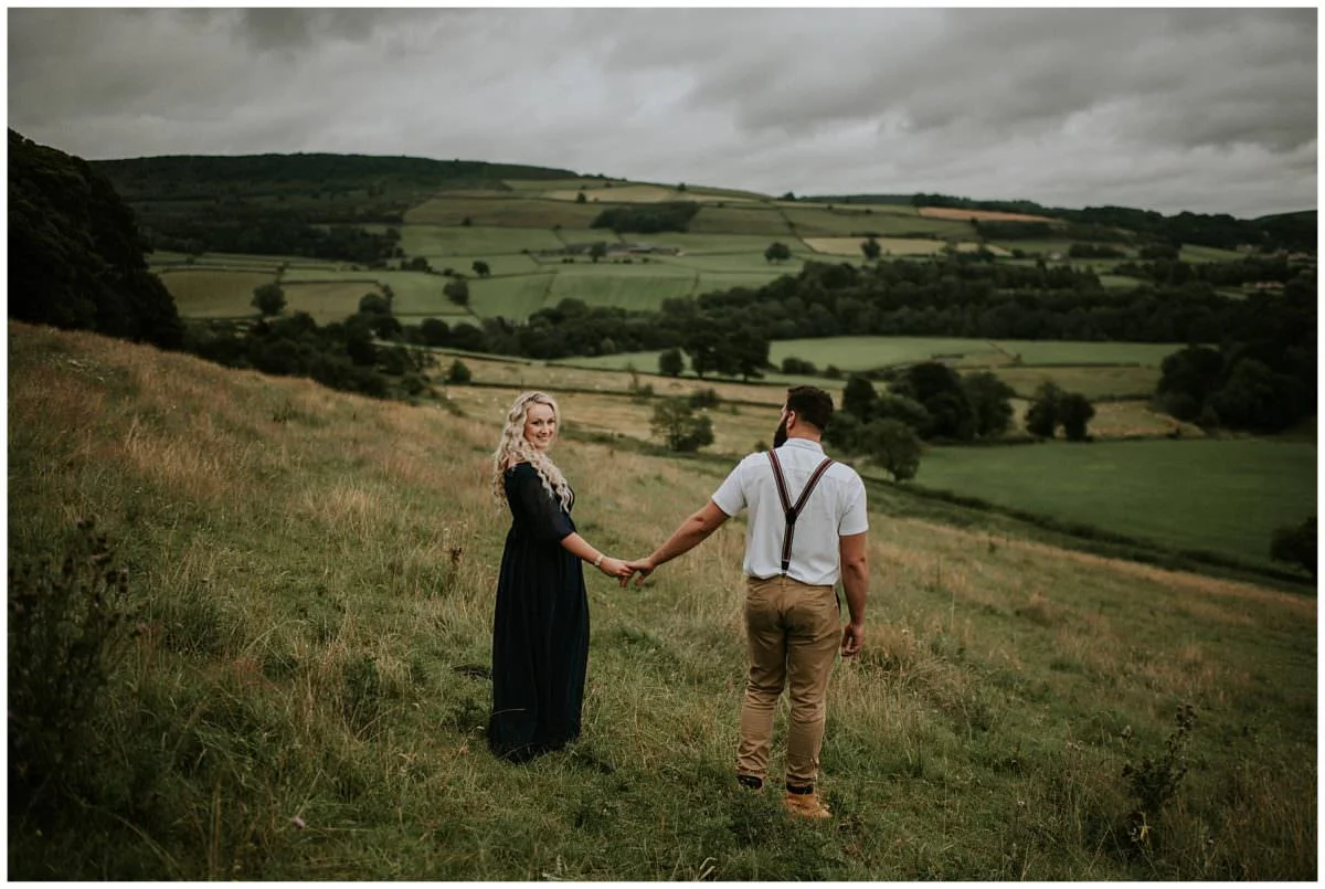 Peak District engagement photoshoot - Edinburgh photographer