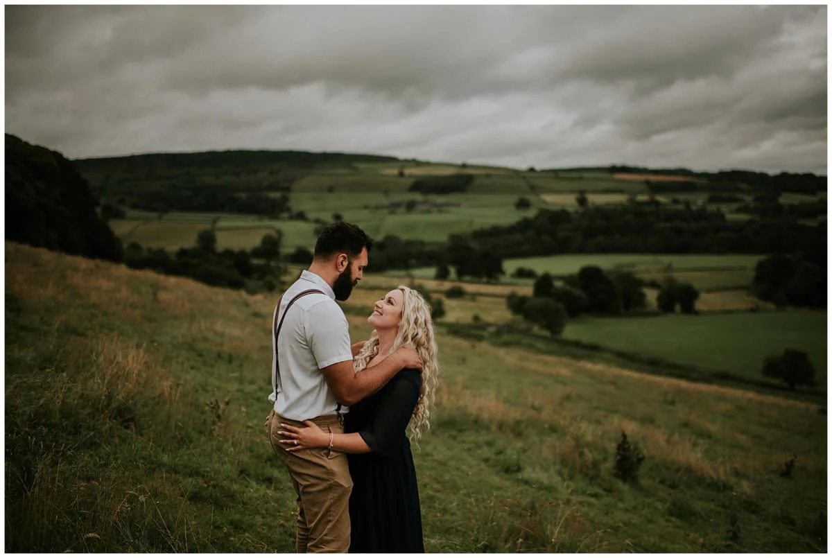 Peak District engagement photoshoot - Edinburgh photographer