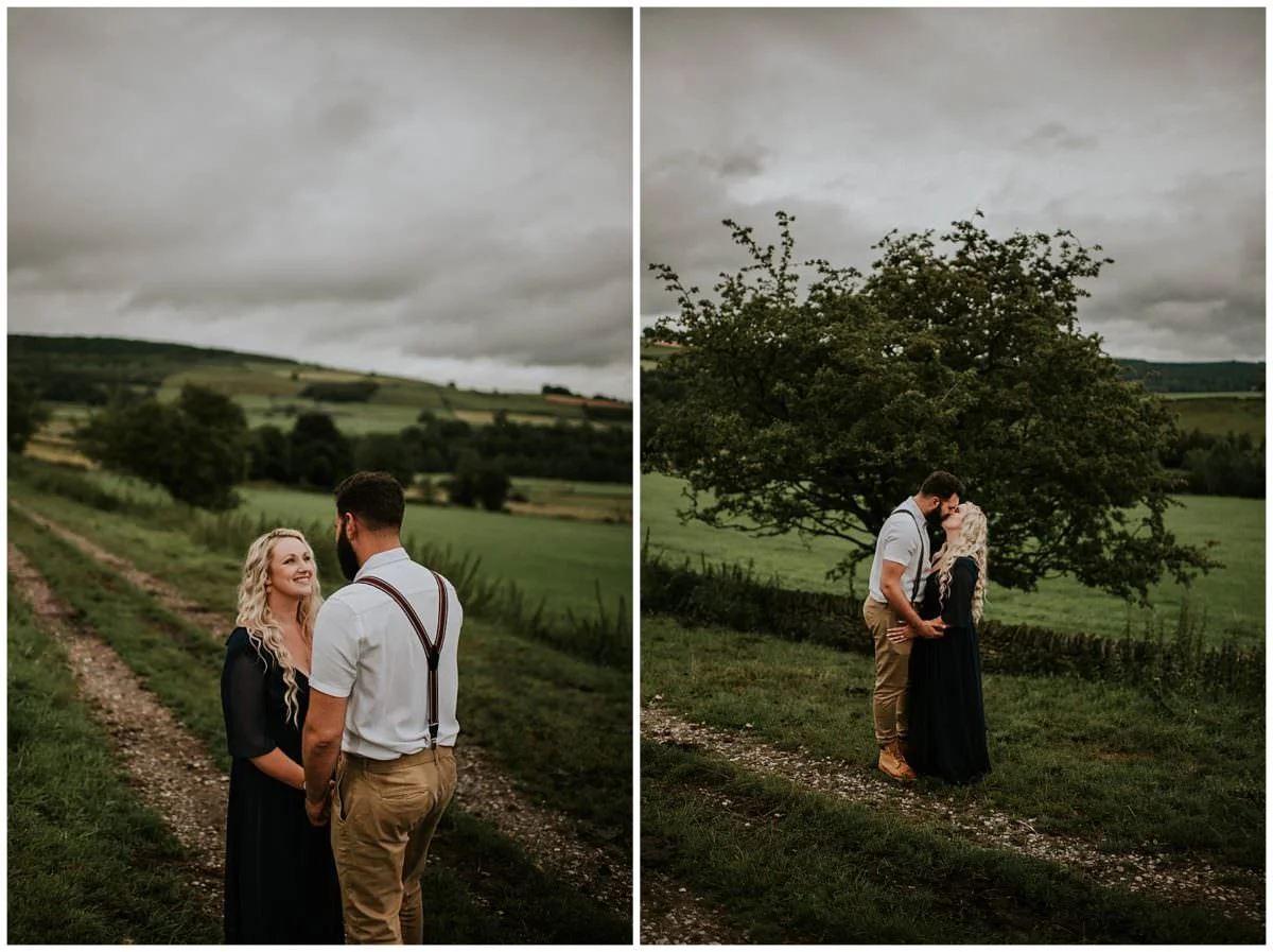 Peak District engagement photoshoot - Edinburgh photographer