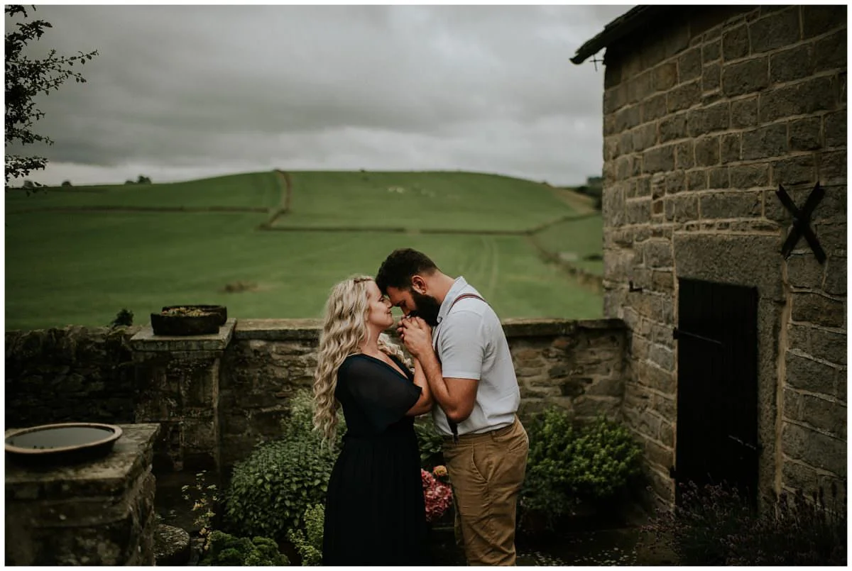 Peak District engagement photoshoot - Edinburgh photographer