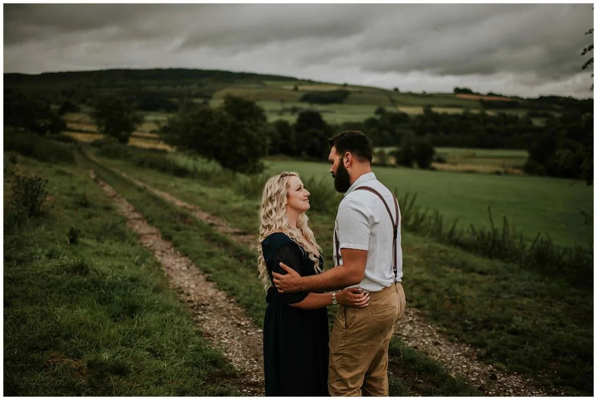 Peak District engagement photoshoot - Edinburgh photographer