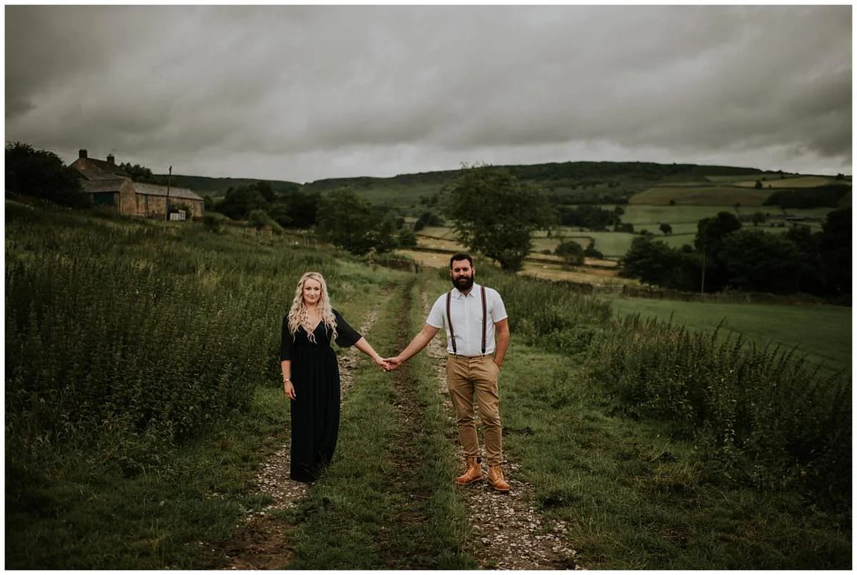 Peak District engagement photoshoot - Edinburgh photographer