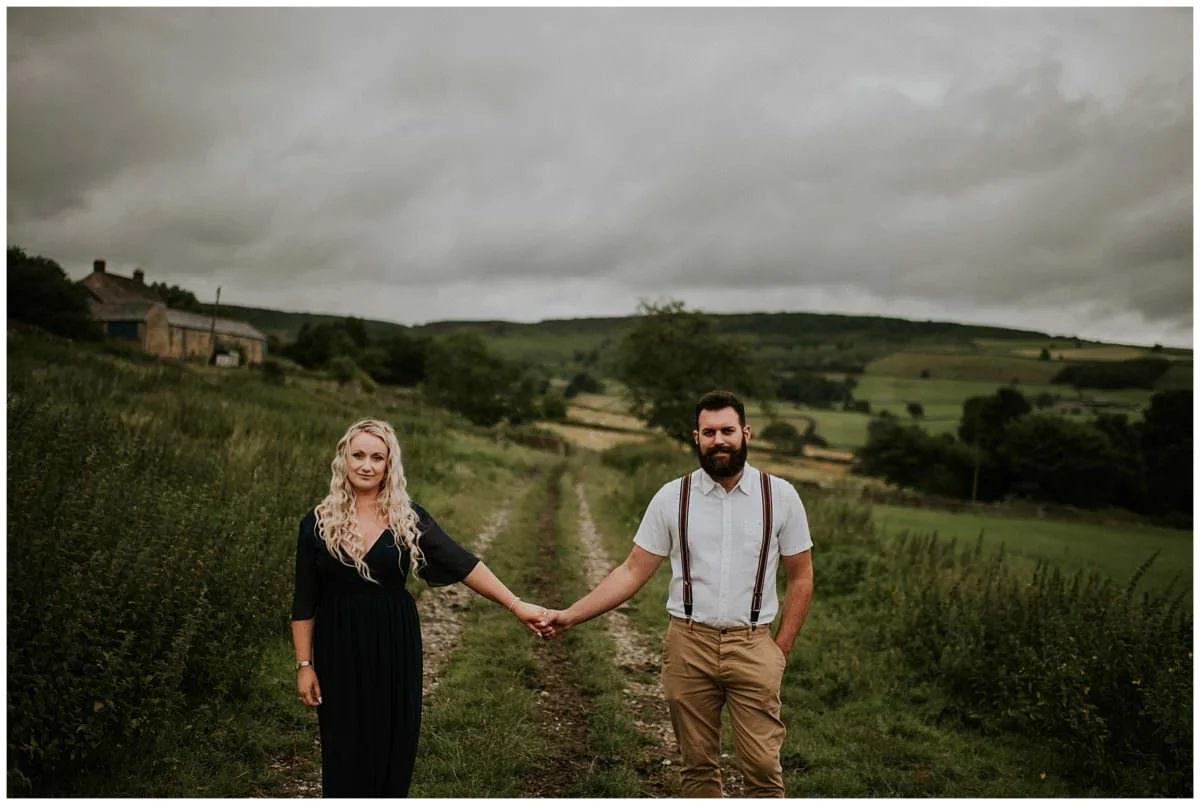Peak District engagement photoshoot - Edinburgh photographer