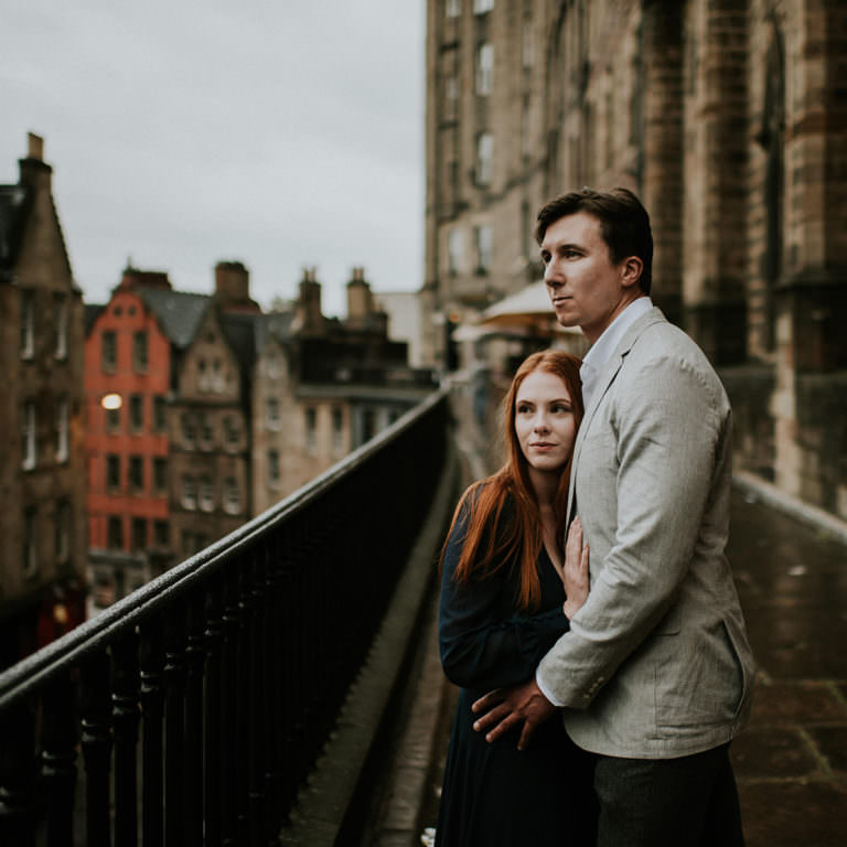 Edinburgh Castle photoshoot - Edinburgh wedding photographer