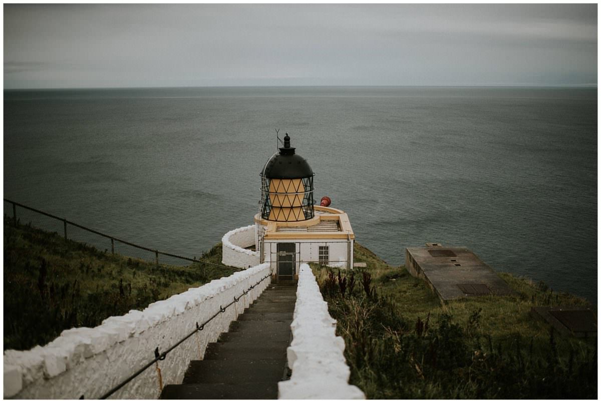 Lighthouse in St Abbs in the Scottish Borders - Edinburgh Scotland photographer