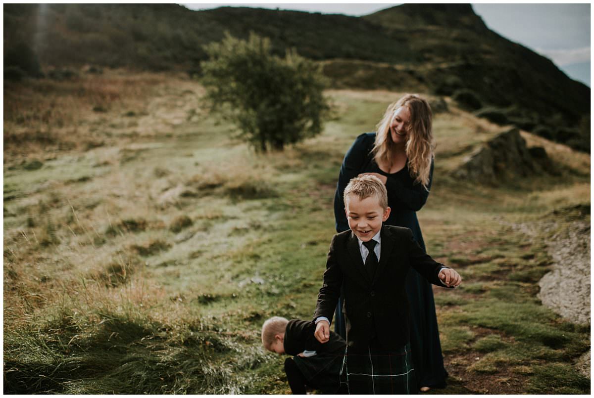 Scotland family photography session - Edinburgh family photographer