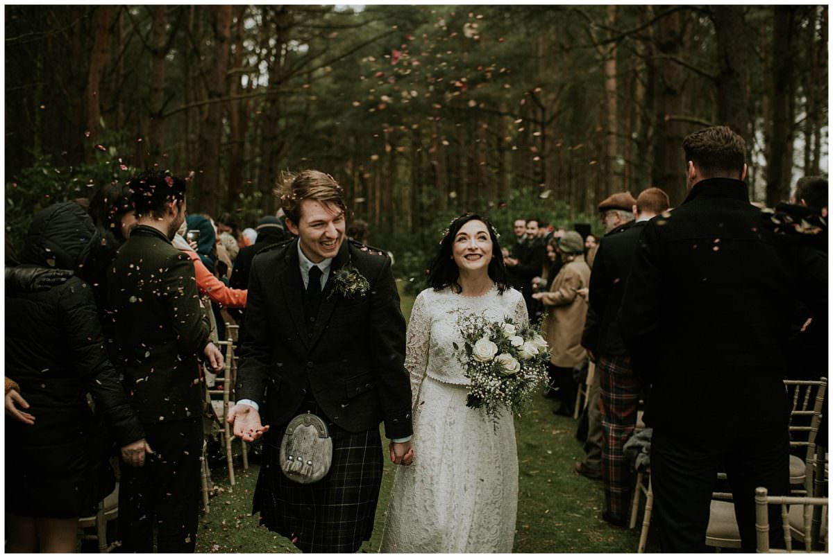 Forest wedding in Scotland - Scotland photographer