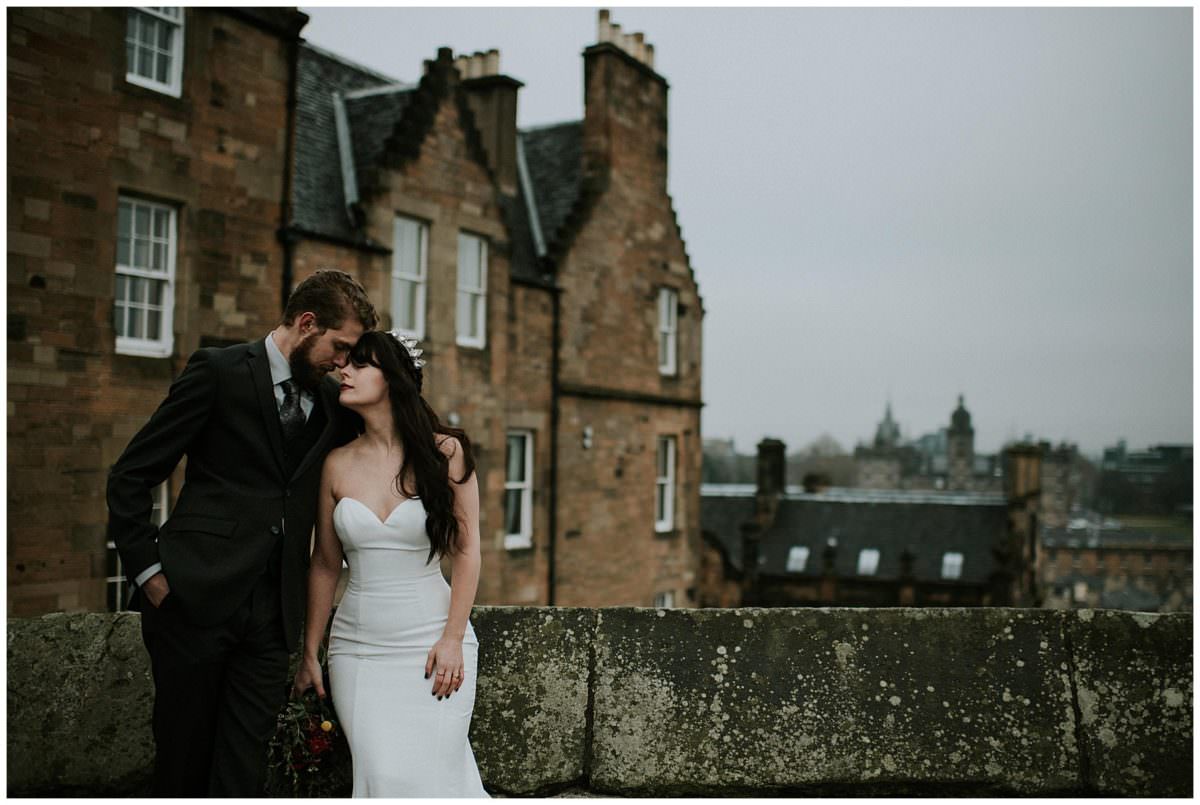 Wedding at Edinburgh Castle - Scotland wedding photographer