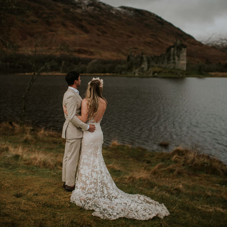 Kilchurn Castle wedding photography