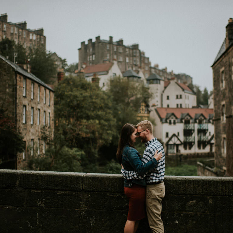 dean village engagement photography session