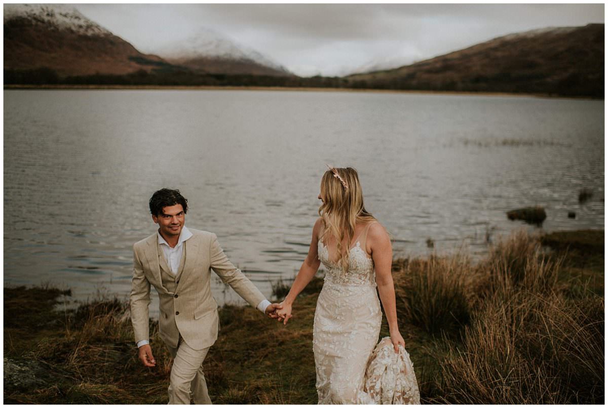 Kilchurn Castle elopement - Scottish elopement photographer