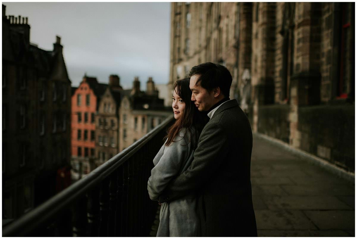 Edinburgh Scotland engagement photos - Scottish wedding photographer