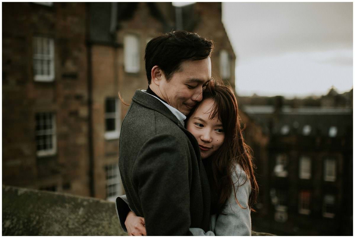 Edinburgh Scotland engagement photos - Scottish wedding photographer