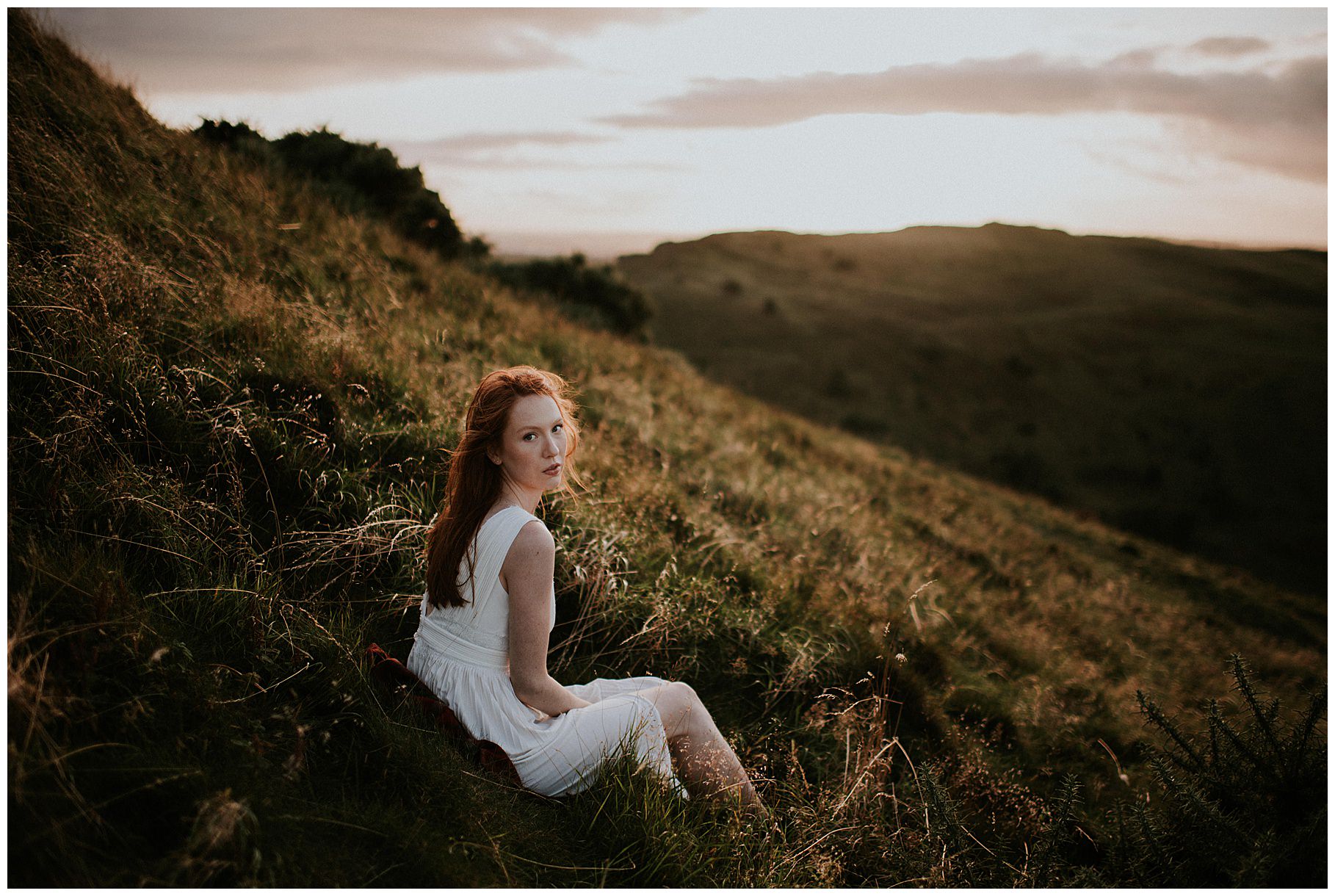 Portrait photoshoot in Holyrood Park | Edinburgh portrait photographer ...