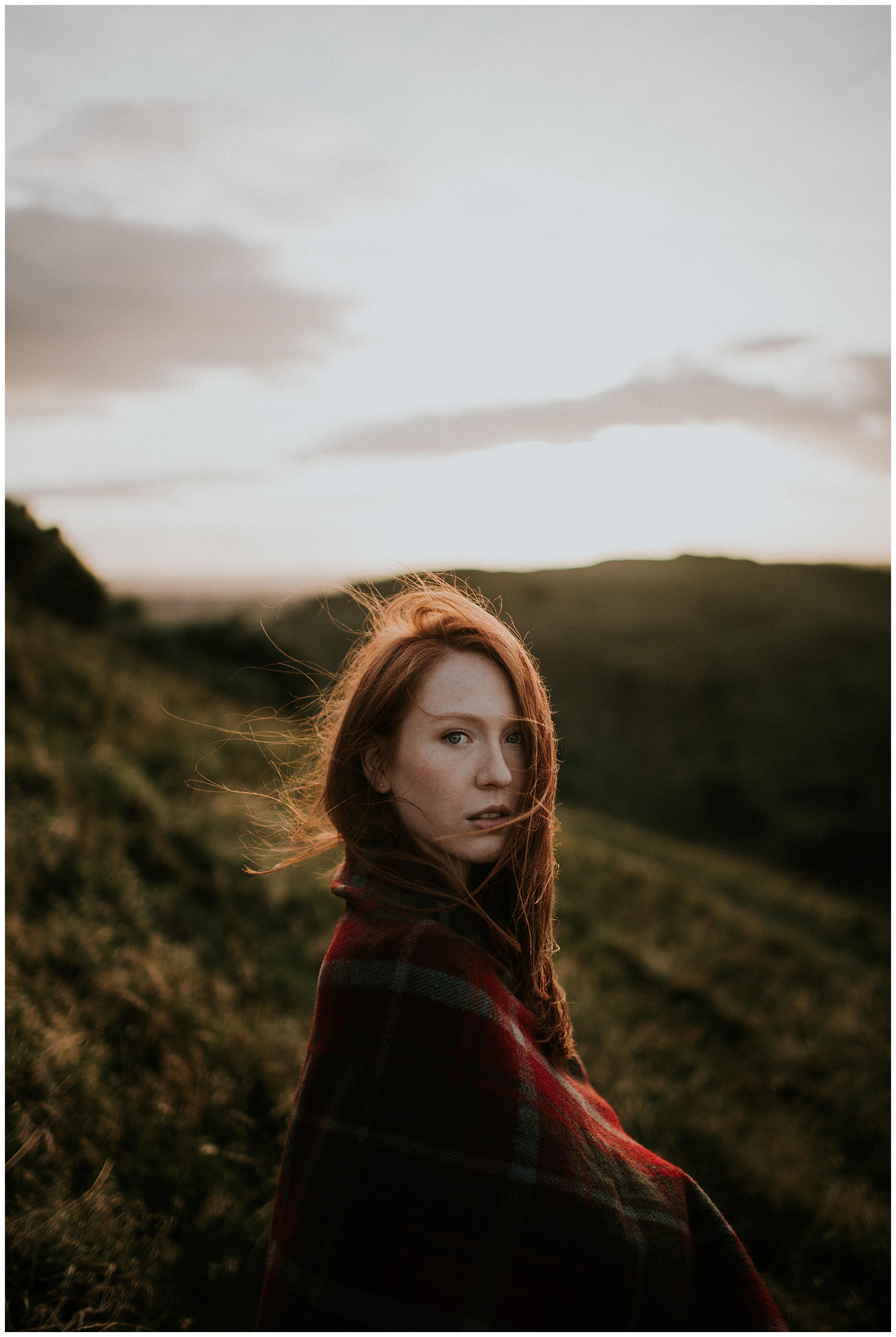Portrait photoshoot in Holyrood Park | Edinburgh portrait photographer ...