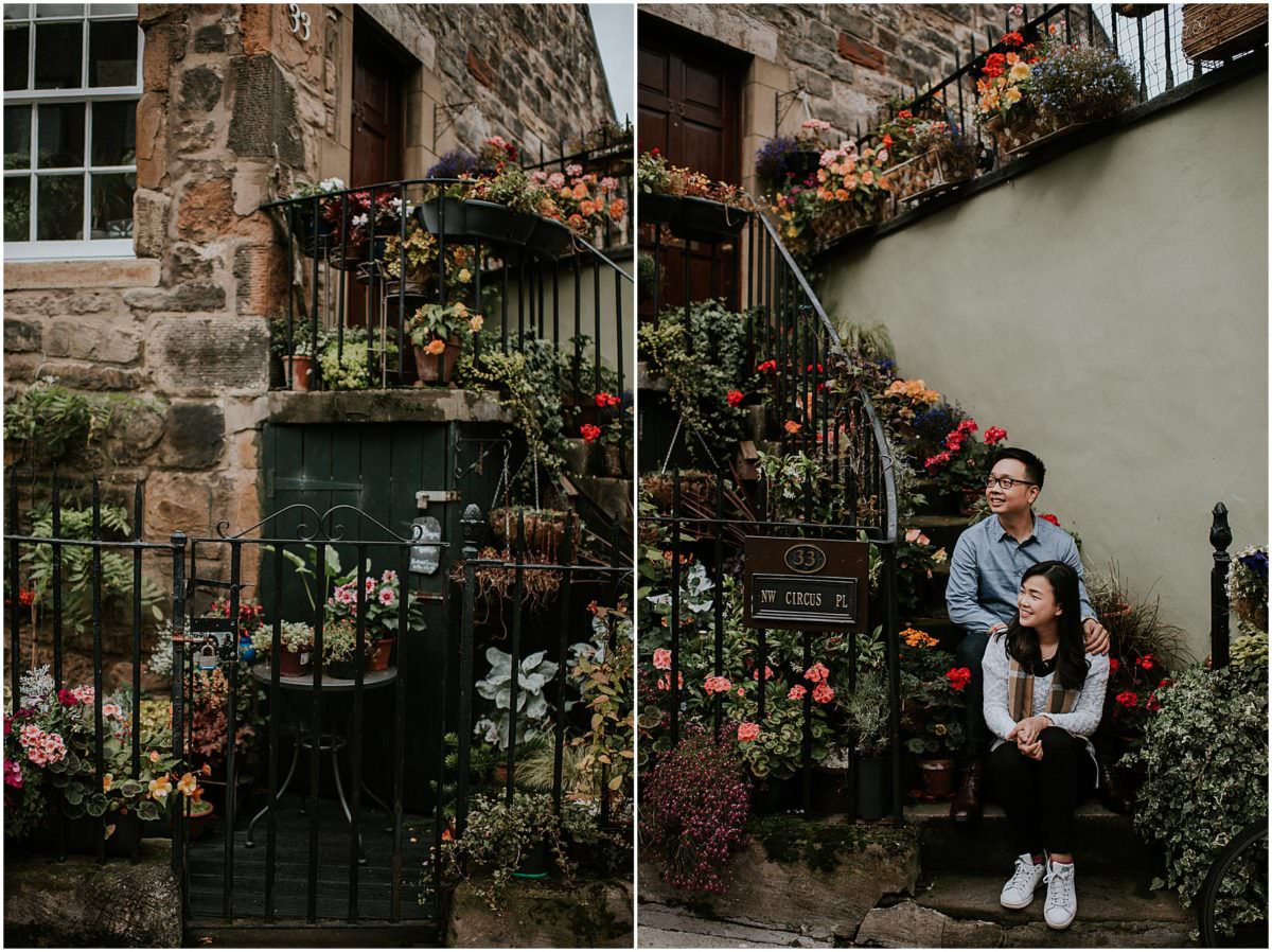 Edinburgh Old Town engagement session - Scotland wedding photographer