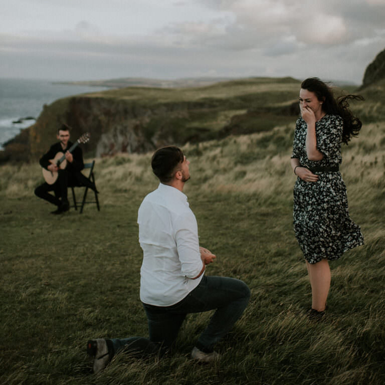 Surprise proposal in Scotland
