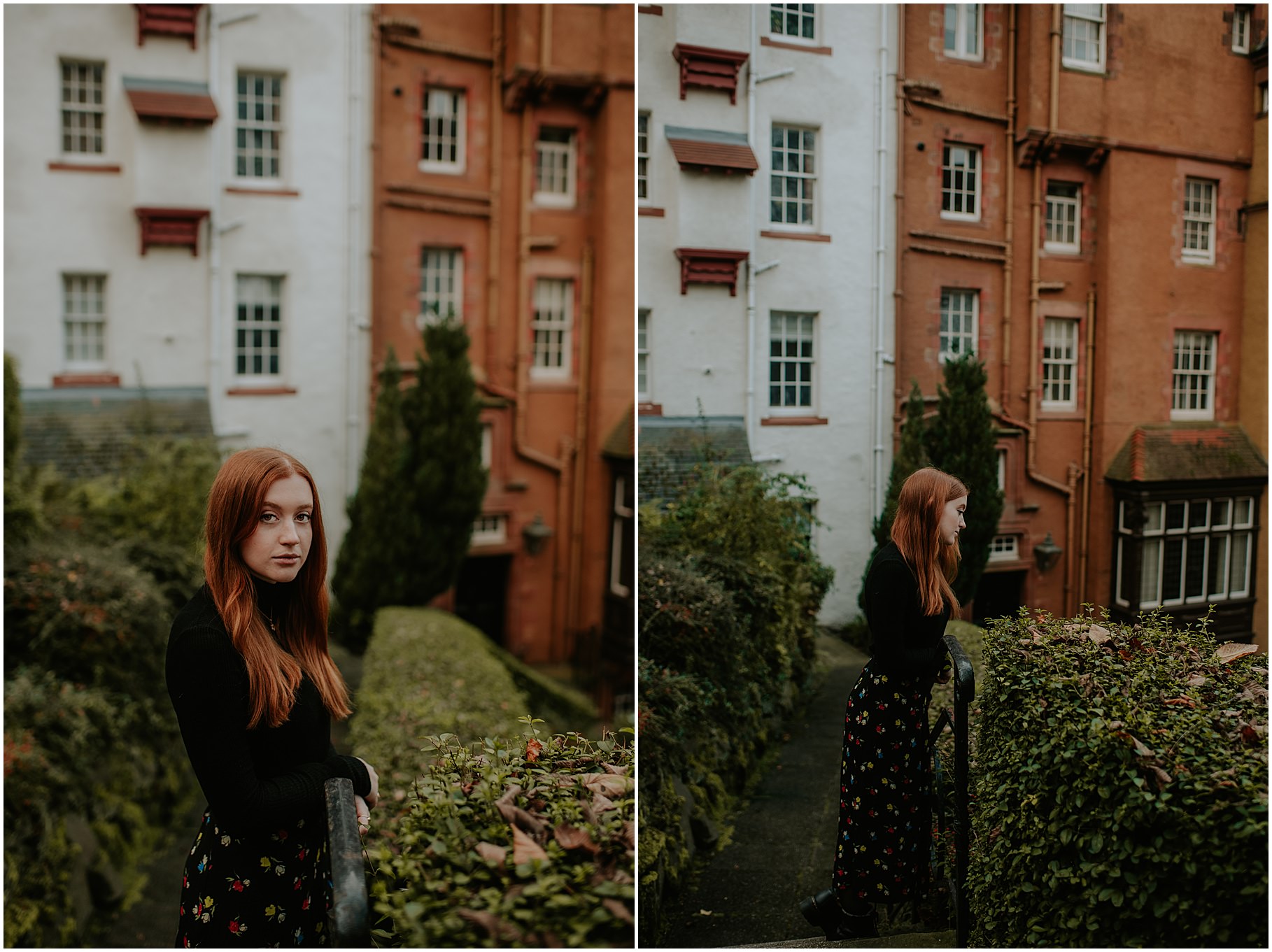 Edinburgh autumn portrait photoshoot | Scotland portrait photographer ...