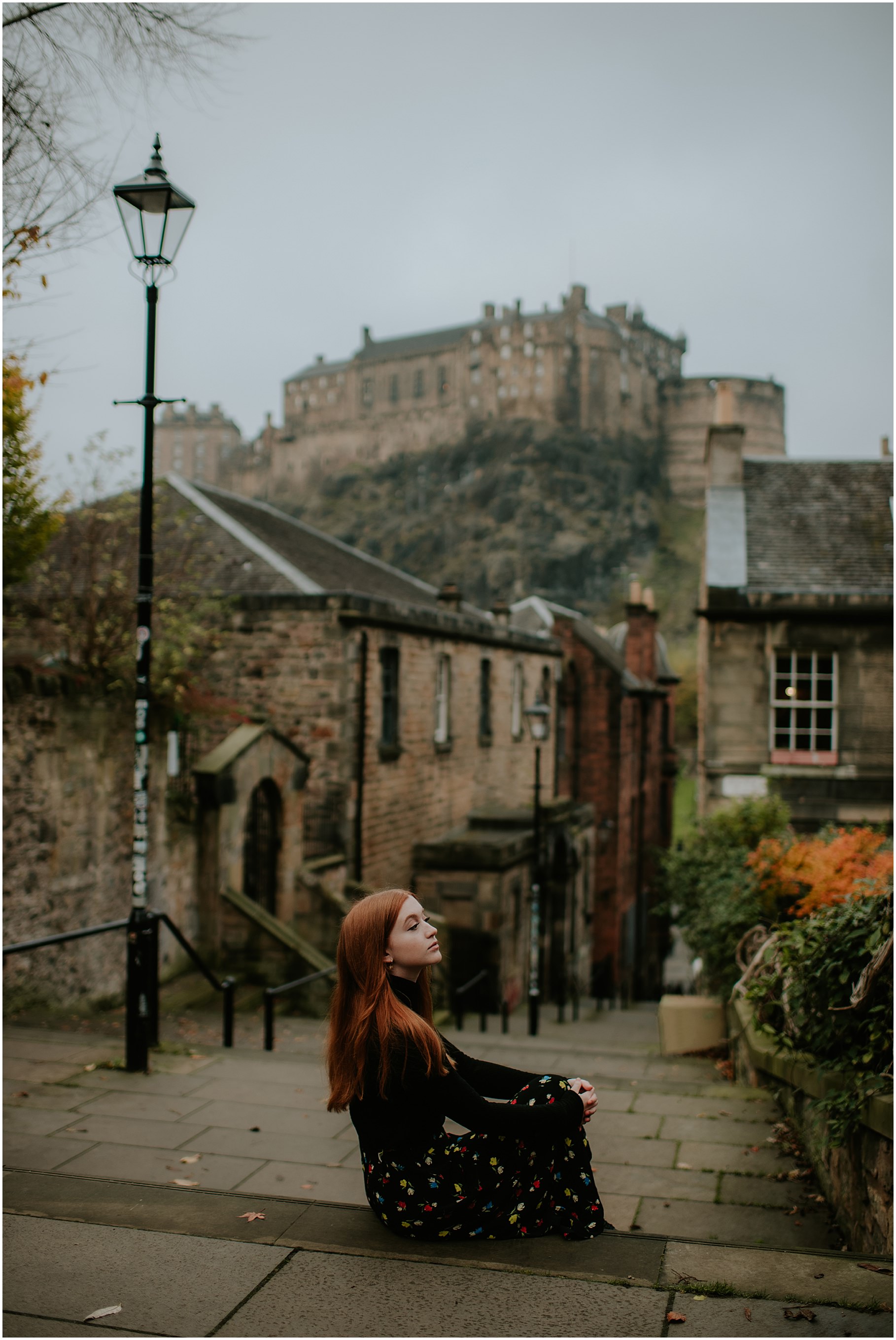 Edinburgh autumn portrait photoshoot | Scotland portrait photographer ...