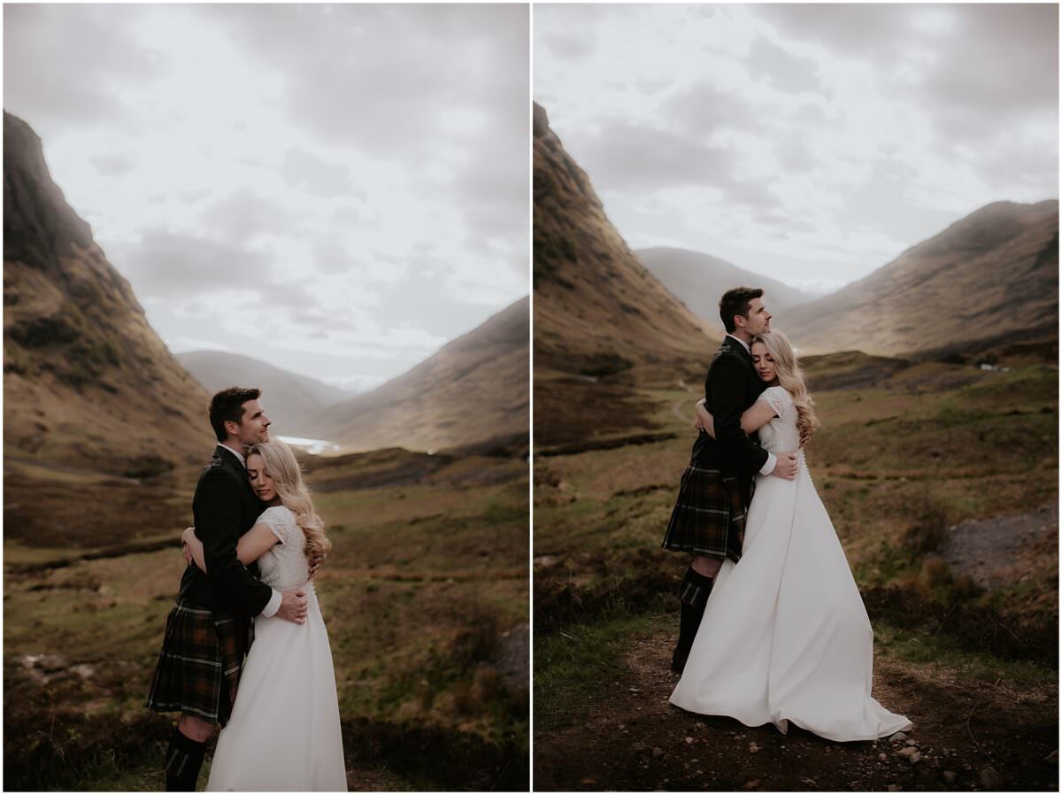 Intimate Scottish elopement in Glencoe - Glencoe elopement photographer