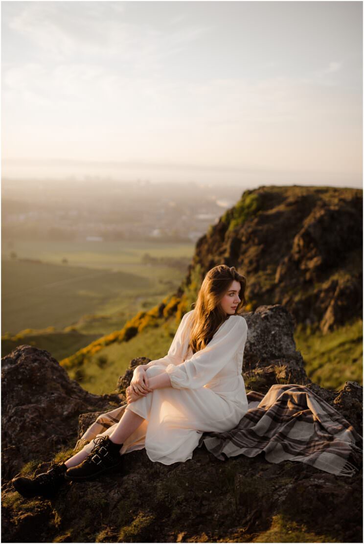 Arthur's Seat portrait photoshoot | Edinburgh portrait photographer ...