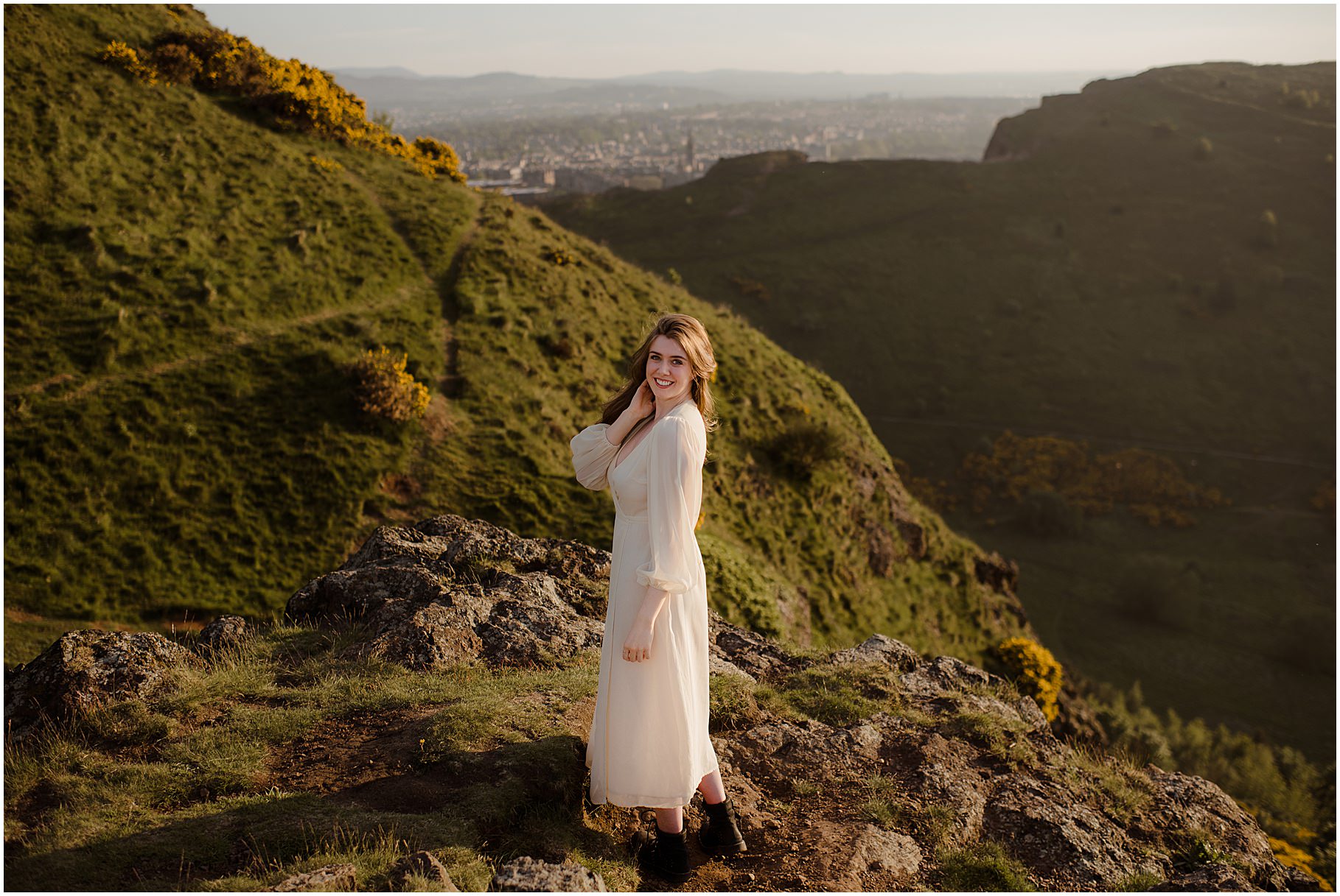 Arthur's Seat portrait photoshoot | Edinburgh portrait photographer ...