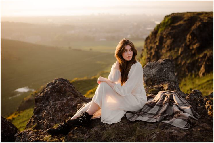 Arthur's Seat portrait photoshoot | Edinburgh portrait photographer ...