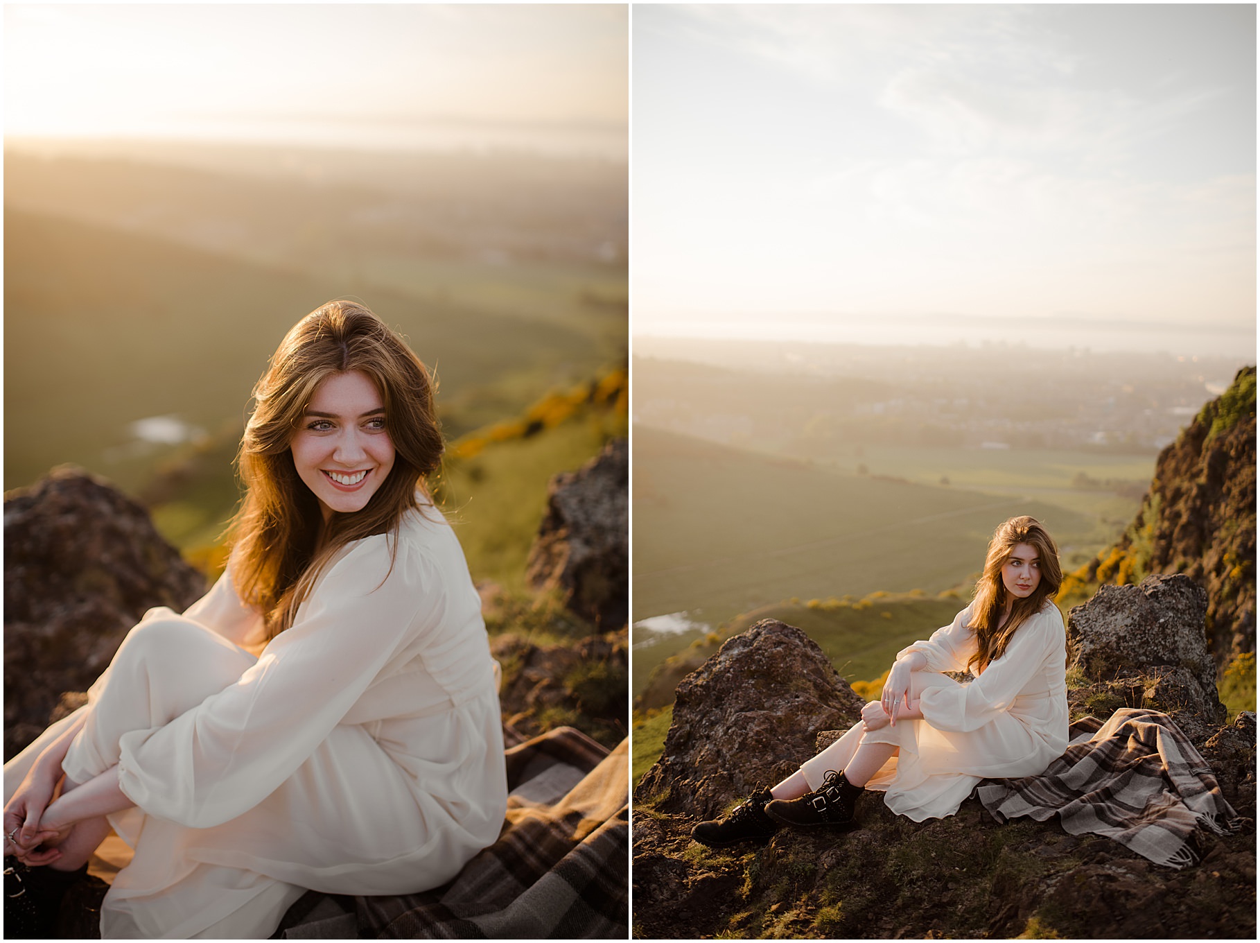 Arthur's Seat portrait photoshoot | Edinburgh portrait photographer ...