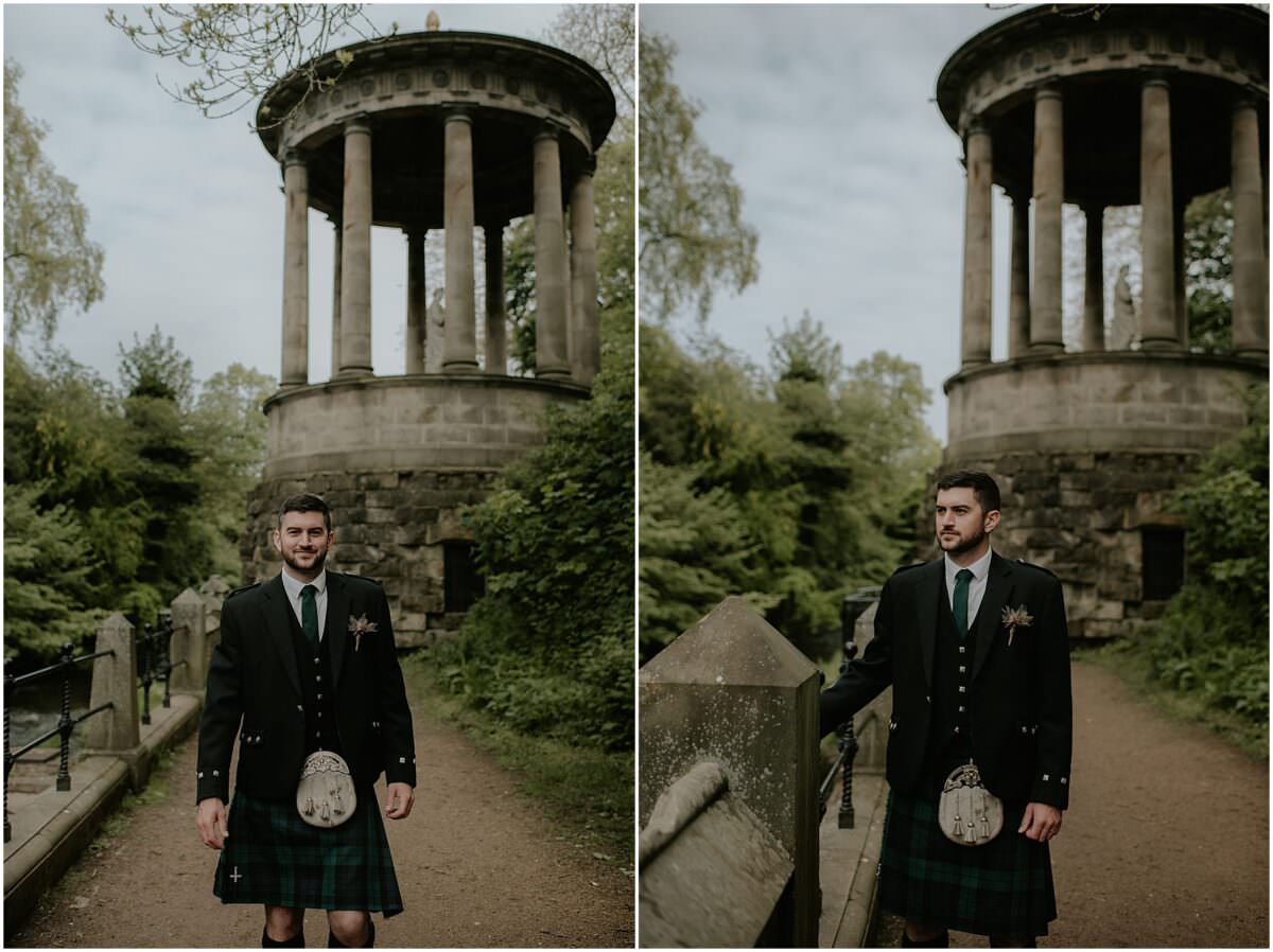 Edinburgh city elopement - micro wedding Edinburgh | Scotland elopement photographer
