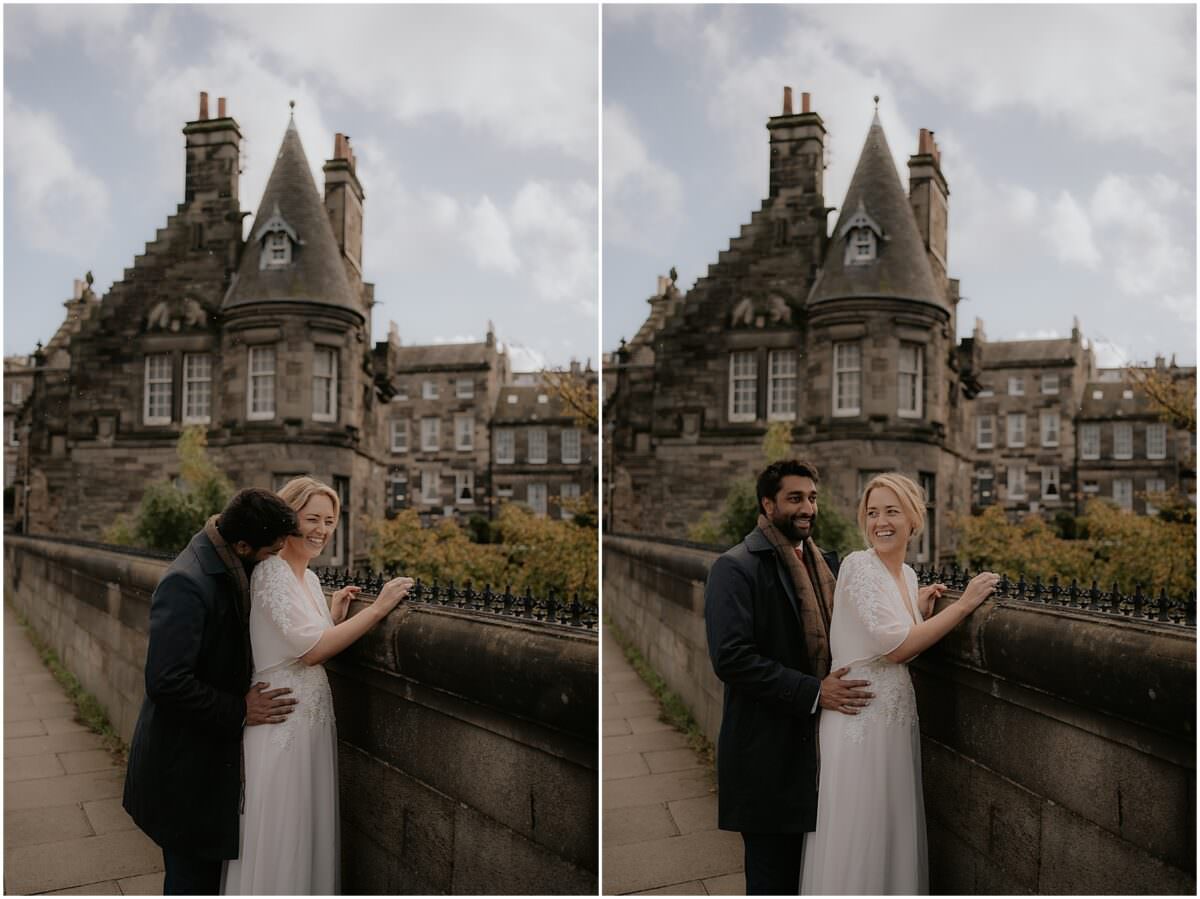 Autumn elopement wedding in Edinburgh - Edinburgh elopement photographer Autumn elopement wedding in Edinburgh - Edinburgh elopement photographer