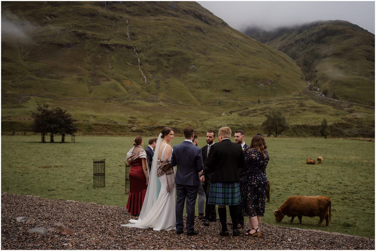 Dalness Lodge wedding in Glencoe - Dalness Estate - Glencoe elopement wedding