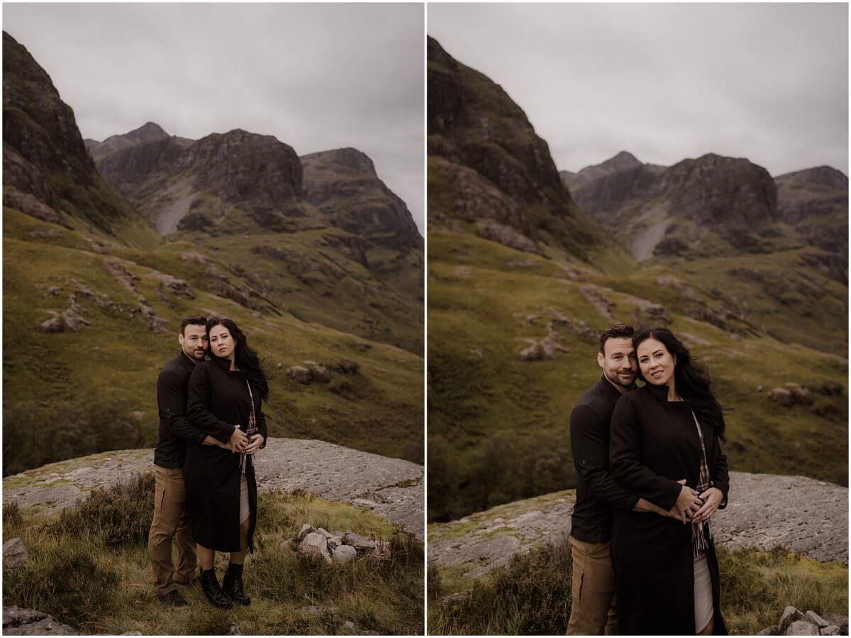 Glencoe maternity photoshoot - Scotland pregnancy photos - Glencoe elopement and wedding photographer