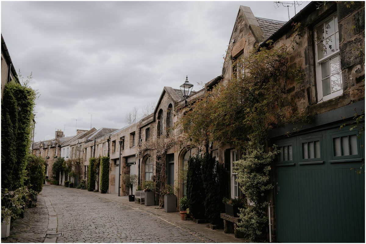 Circus Lane on a cloudy spring afternoon