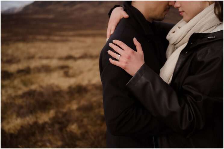 Surprise marriage proposal in Glencoe, Scottish highlands - Scotland proposal photographer