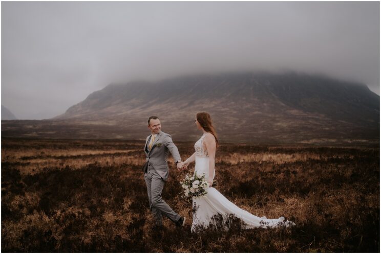 Scottish highlands elopement in Glencoe - Scotland elopement photographer