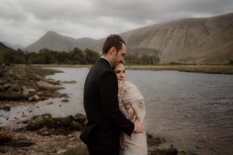 Jesse & Hayden - Loch Etive elopement in Glencoe Scotland