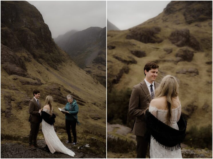 Mountain elopement in Glencoe - Scottish highlands elopement photographer