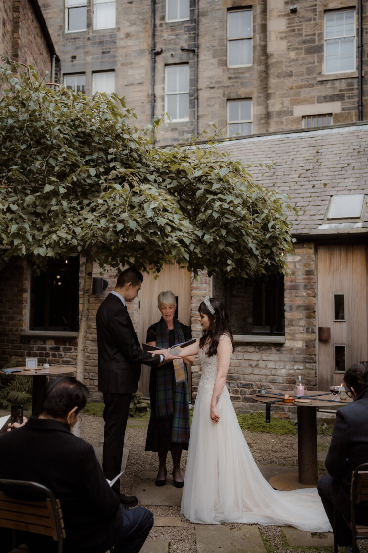 Timberyard wedding photography in Edinburgh